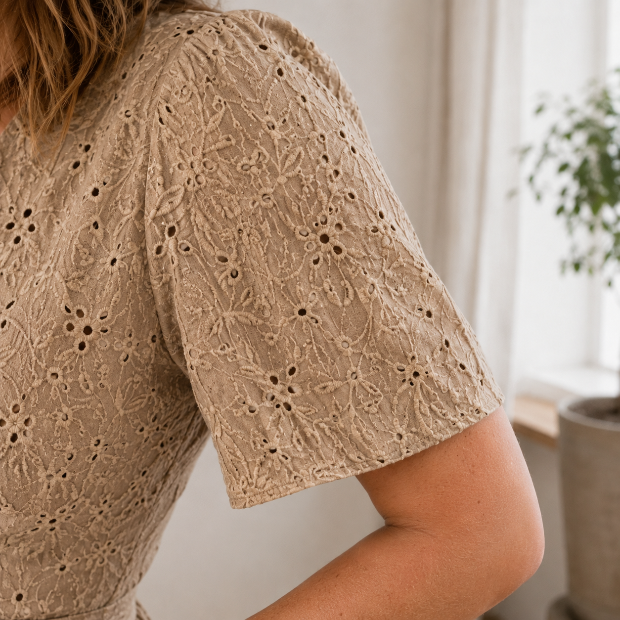 Midi-jurk Nika – Bloemenprint zomerjurk