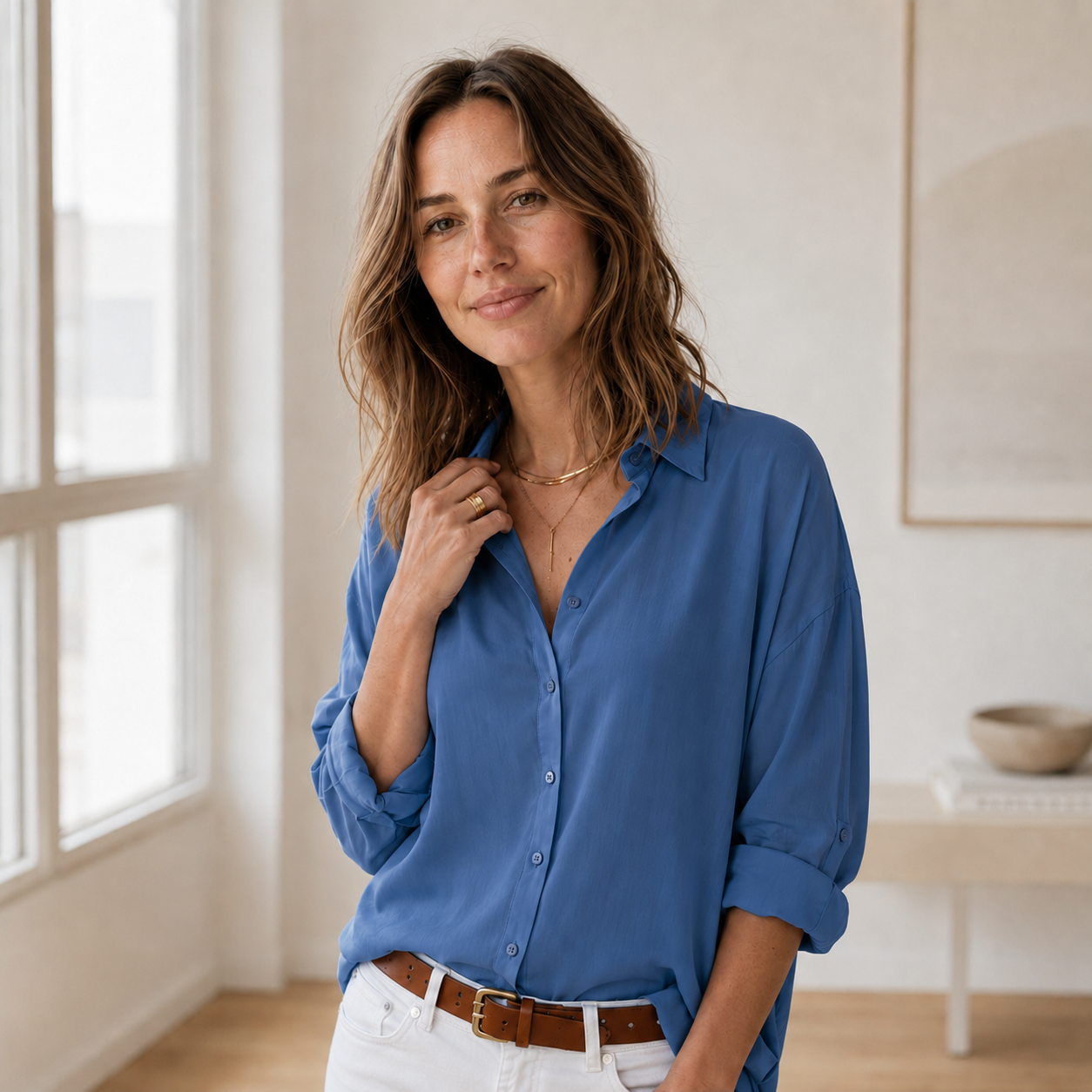 Blouse Isla – Moeiteloos elegant, elke dag