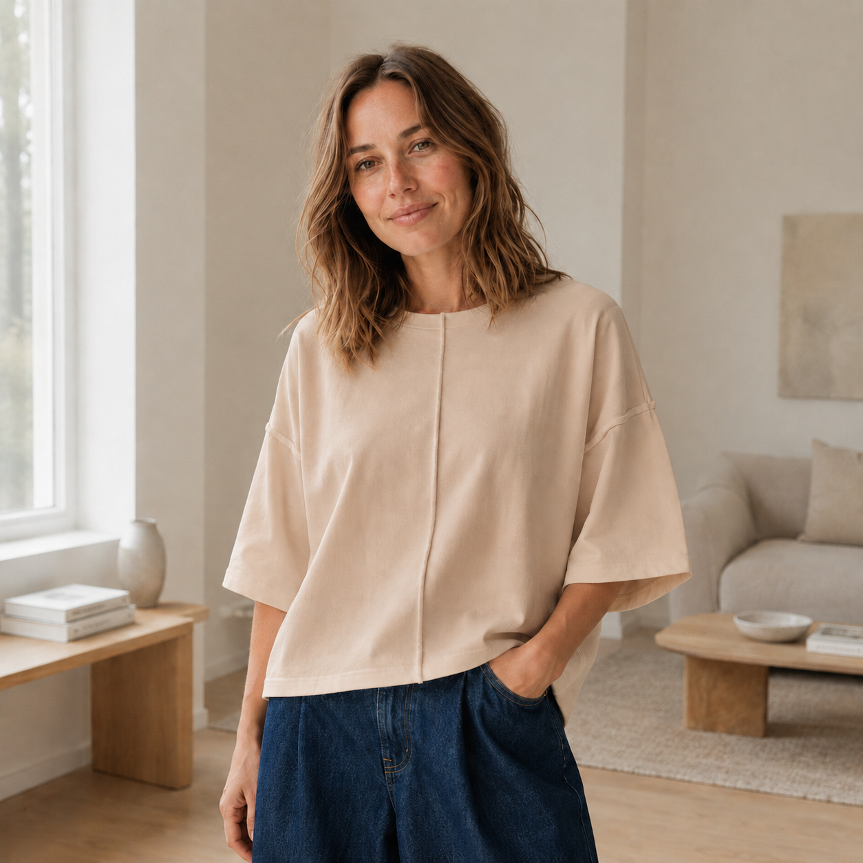 Boxy-shirt Maren – Casual oversized & zacht