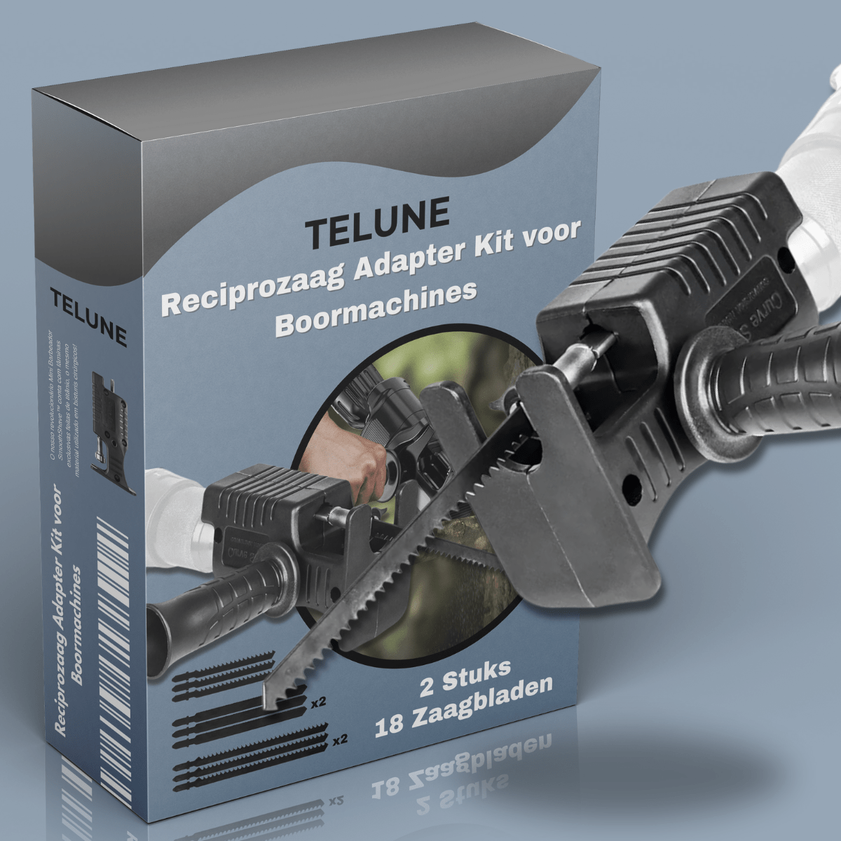 レシプロソー アダプターキット｜電動ドリル用 - Telune