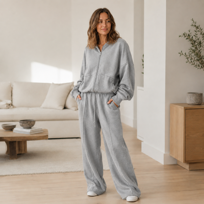 Sweat-blouson Bente – Cropped & knus-oversized
