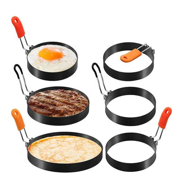 ステンレス製 丸型 クレープ・目玉焼きリング