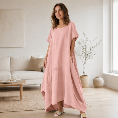 Oversized maxi-jurk Liv – Casual & lang gesneden