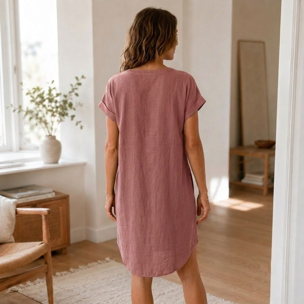 Tuniekjurk Liv – Casual met V-hals
