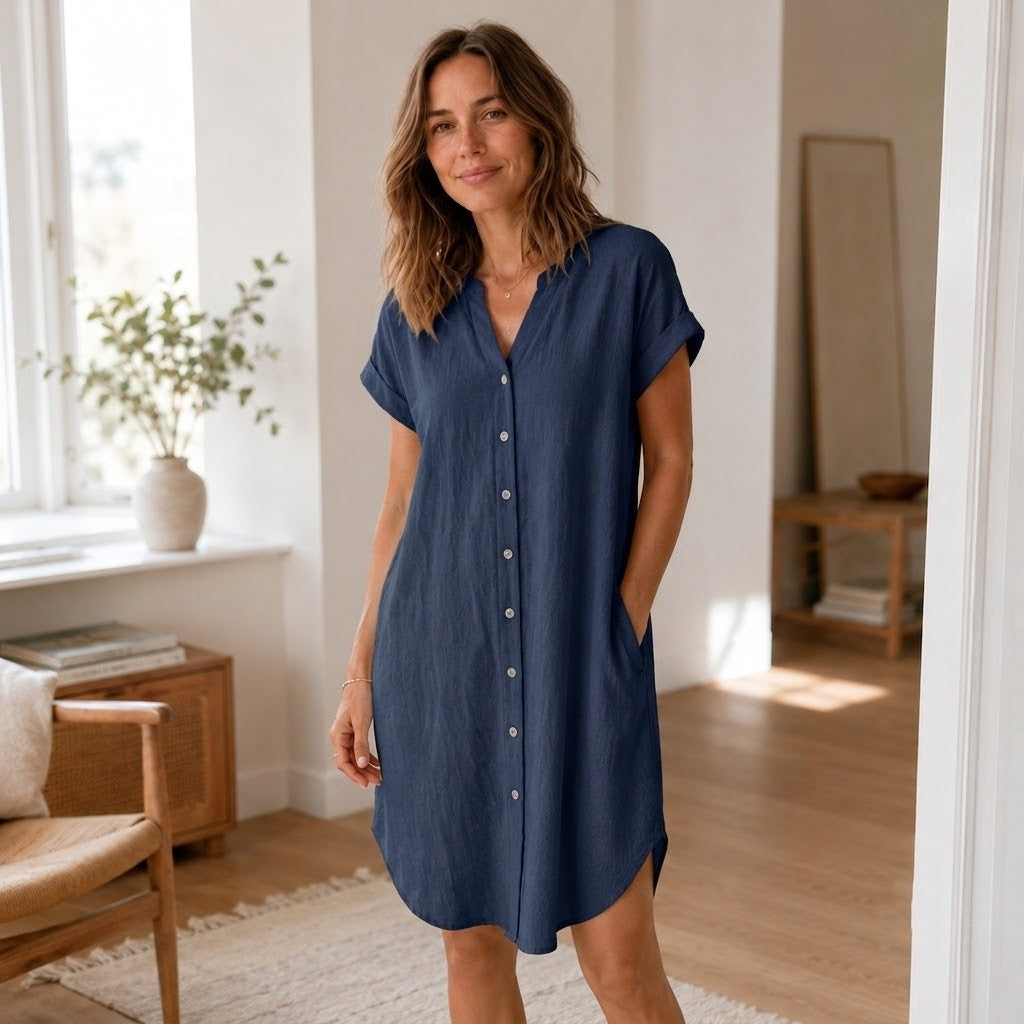 Tuniekjurk Liv – Casual met V-hals
